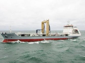 Средний морской танкер проекта 23130. Фото Минобороны РФ.